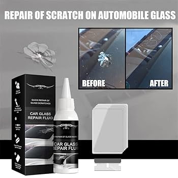 Windshield Automotive Glass Crack Nano Repair Fluid Kit
